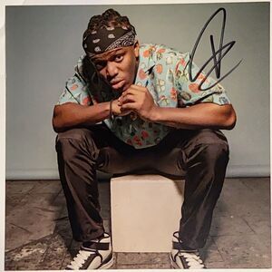 KSI “JJ” Signed All Over The Place Art Card With CD